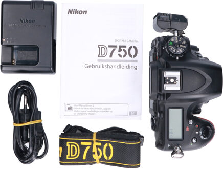 Nikon Tweedehands Nikon D750 Body CM1920 Zwart