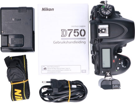 Nikon Tweedehands Nikon D750 Body CM8298 Zwart