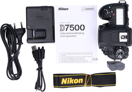 Nikon Tweedehands Nikon D7500 Body CM6475 Zwart