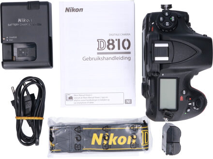 Nikon Tweedehands Nikon D810 Body CM2331 Zwart