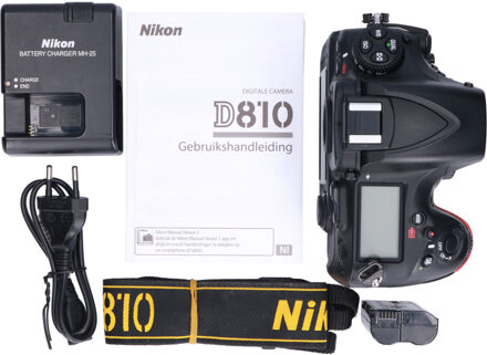 Nikon Tweedehands Nikon D810 Body CM2514 Zwart