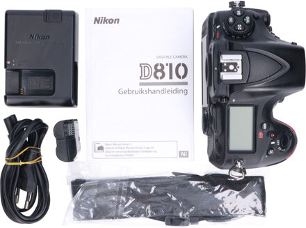 Nikon Tweedehands Nikon D810 Body CM4036 Zwart