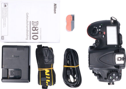 Nikon Tweedehands Nikon D810 Body CM5973 Zwart