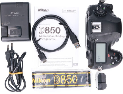 Nikon Tweedehands Nikon D850 Body CM4676 Zwart