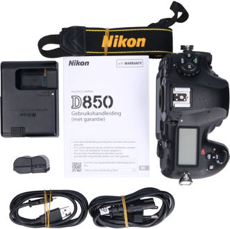 Nikon Tweedehands Nikon D850 Body CM4922 Zwart