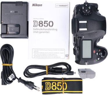 Nikon Tweedehands Nikon D850 Body CM5026 Zwart