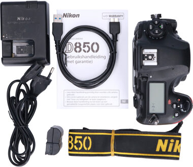 Nikon Tweedehands Nikon D850 Body CM5427 Zwart
