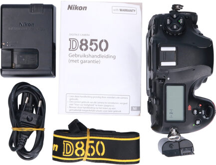 Nikon Tweedehands Nikon D850 Body CM6822 Zwart
