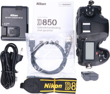 Nikon Tweedehands Nikon D850 Body CM7006 Zwart
