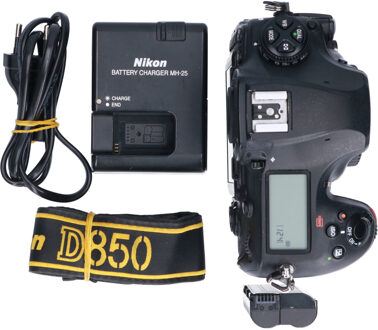 Nikon Tweedehands Nikon D850 Body CM7960 Zwart