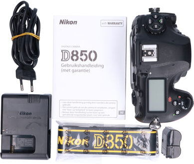 Nikon Tweedehands Nikon D850 Body CM8049 Zwart