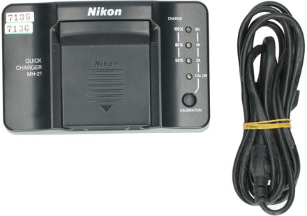 Nikon Tweedehands Nikon MH-21 (accu-lader voor EN-EL4a) Sn.:CM7136