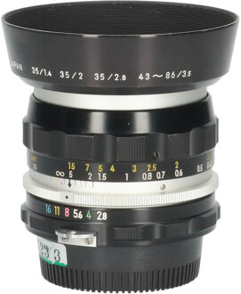 Nikon Tweedehands Nikon Nikkor-S 35mm f/2.8 CM5523