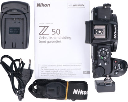 Nikon Tweedehands Nikon Z50 Body CM4096 Zwart