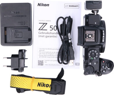 Nikon Tweedehands Nikon Z50 Body CM4822 Zwart