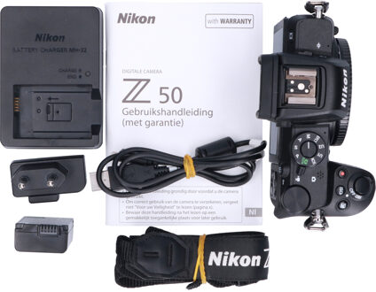 Nikon Tweedehands Nikon Z50 Body CM8063 Zwart