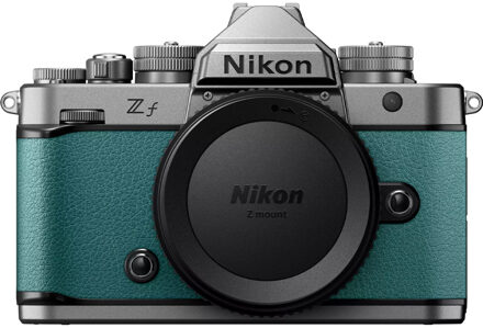 Nikon Z F Silver + 40mm SE Teal Blue