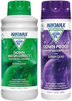 Nikwax Down Wash Direct en Down Proof (300ml) - - 1-SIZE