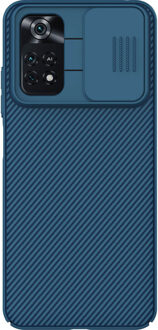 Nillkin CamShield Case voor de Xiaomi Poco M4 Pro 5G - Blauw