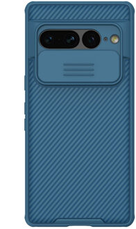 Nillkin CamShield Pro Case voor de Google Pixel 7 Pro - Blauw