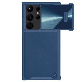 Nillkin CamShield S Samsung Galaxy S23 Ultra 5G Hybride Hoesje - Blauw