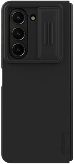 Nillkin CamShield Silky Silicone Case voor de Samsung Galaxy Z Fold 5 - Zwart