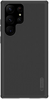 Nillkin Super Frosted Shield Pro Case voor de Samsung Galaxy S23 Ultra - Zwart
