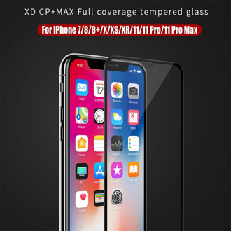 NILLKIN XD+ Glass Screen Protector For iPhone 11 Pro XR XS Max SE 8 Plus 3D Safety Protective Tempered Glass for iPhone XS Glass