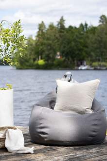 Nils outdoor lounge zitzak grijs