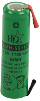 NIMH-55110S industrieel oplaadbare batterij/accu Nikkel-Metaalhydride (NiMH) 1100 mAh 1,2 V