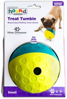 Nina Ottosson dog treat tumble blauw 10,5x10,5x10,5 cm