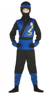 Ninja Jumpsuit Kind Blauw