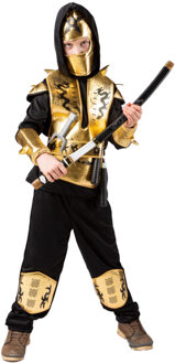 Ninja Kostuum Kind Goud Multikleur - Print