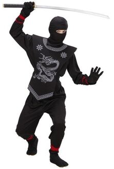 Ninja pak kind Tiger Zwart