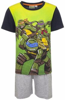 Ninja Turtles korte pyjama grijs 116 (6 jaar)