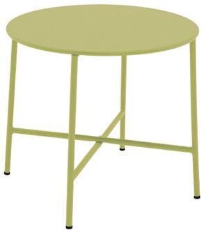 Nino Bijzettafel - Staal - Groen - Diameter 50cm