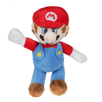 Nintendo Pluche knuffel pop - Game karakter Super Mario - 21 cm - Speelgoed pop Multi