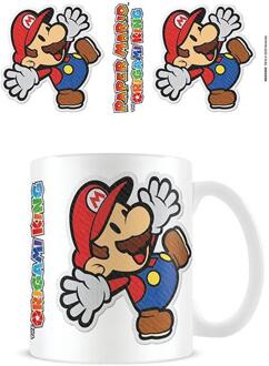 Nintendo Pyramid Paper Mario - Sticker Coffee Mug (MG26046)