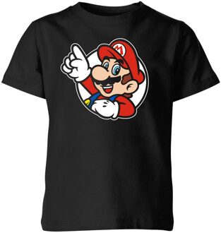 Nintendo Super Mario It's A Me Mario Kids' T-Shirt - Black - 134/140 (9-10 jaar) Zwart - L