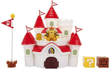 Nintendo Super Mario Kasteel Mushroom Kingdom (Voor 6,5Cm Figuren)