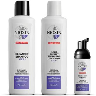 NIOXIN Haarverlies Nioxin Starter Set System 6 For Chemically Treated Hair 150 ml + 150 ml + 40 ml