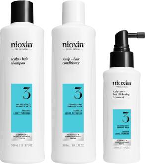 NIOXIN Haarverlies Nioxin System 3 Loyalty Kit for Colored Thinning Hair 300 ml + 300 ml + 100 ml