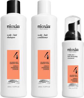 NIOXIN Haarverlies Nioxin System 4 Trial Kit 150 ml + 150 ml + 40 ml