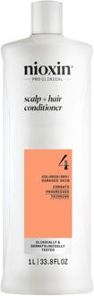 NIOXIN Scalp and Hair Thickening System 4 Conditioner for Coloured Dry and Damaged Hair with Progressed Thinning 1L