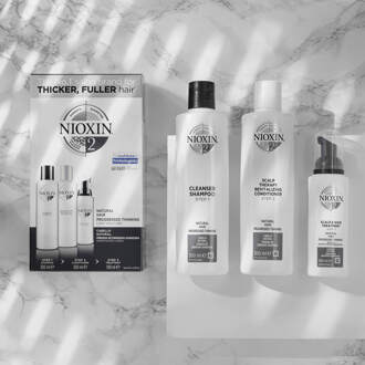 NIOXIN System 2 Cleanser 300ml - Normale shampoo vrouwen - Voor Beschadigd haar/Droog haar/Gekleurd haar