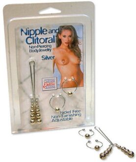 Nipple & Clitoral Body Jewerely - Sieraden - Zilver