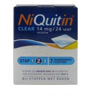 NiQuitin Clear Pleisters 14 mg - 000