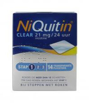 NiQuitin Clear Pleisters 21 mg - 000