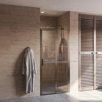 Nisdeur AQS Frame 100 cm Gunmetal Aquasplash