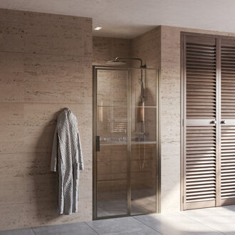 Nisdeur AQS Frame 140 cm Gunmetal Aquasplash